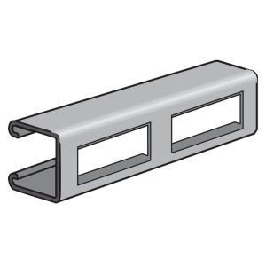 CH1000DS - 1 5/8" x 1 5/8" 12 Gauge Channel with Wide Slots