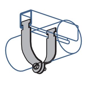 2 Piece Pipe Clamps for Thin Wall Conduit (EMT)