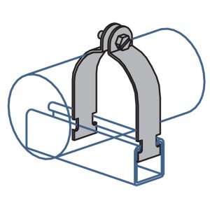 2 Piece Pipe Clamps for OD Tubing