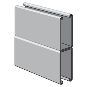 CH5001 - 6-1/2" x 1-5/8" 12 Gauge Back-to-Back Channel