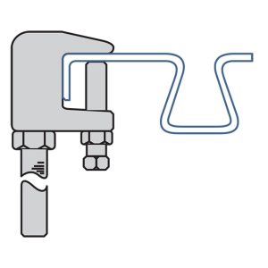 GF407 - 1/2 - Wide Mouth Top Beam Clamp