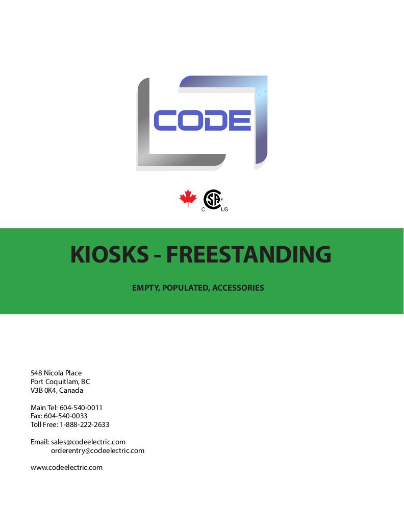 Code Kiosks Catalogue Winter 2021